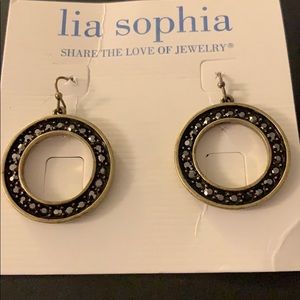 Lia Sophia Gold Coast pierced earrings